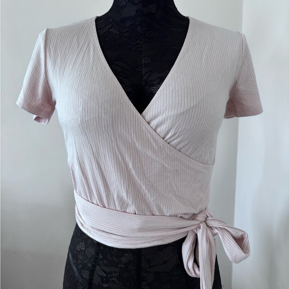 Garage Tops - Garage shortsleeved wrap top